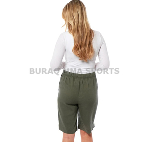 Pantalones cortos de verano para correr y hacer ejercicio para mujer, pantalones cortos deportivos informales a cuadros de secado rápido - Product Image 2