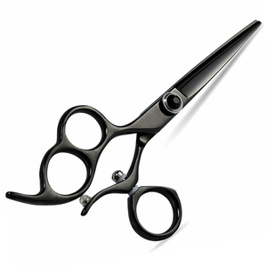 Ciseaux professionnels de coiffure pour la dégaine des cheveux, en acier inoxydable, à pointe fine, à long manche, pour droitiers, ensemble de ciseaux de coupe pour la coiffure - Product Image 2