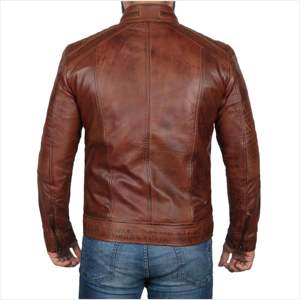 Servicios de Logotipo Personalizado OEM ODM, Chaqueta de Cuero para Hombre, Chaquetas de Cuero Masculinas, Chaqueta de Cuero Casual de Alta Demanda para Hombre - Product Image 2