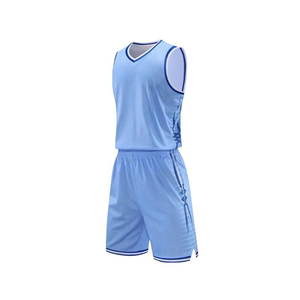 Uniformes de Baloncesto Reversibles Personalizados de Invierno, Conjunto Deportivo de Malla Bicolor, Tejido Transpirable con Protección UPF 50+, Diseño de Puntos/Letras/Cuadros - Product Image 5