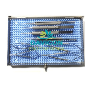 กล่องนึ่งสแตนเลสขนาด221มม. X136mm x 20มม. พร้อมเครื่องมือผ่าตัดคู่ทำจากซิลิโคน - Product Image 6