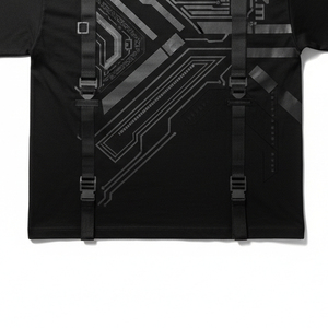 เสื้อยืดโอเวอร์ไซส์ผู้ชาย โพลีเอสเตอร์เนื้อหนา พรีเมียม ขายส่ง สตรีทแวร์ ทรงไหล่ตก รับสั่งทำ - Product Image 2