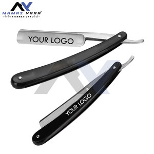 Navaja de Afeitar Clásica con Logotipo OEM para Hombre, Navaja de Barbero Plegable de Alta Calidad, Afilada para Afeitar la Barba, Recortar las Cejas y el Vello Facial - Product Image 6