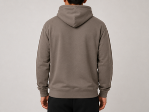 เสื้อฮู้ดดี้ผ้าฝ้ายผสมขนแกะแบบสวมหัว ไซส์ใหญ่พิเศษ สั่งทำได้ตามต้องการ พร้อมปักโลโก้ด้านหน้าสำหรับผู้หญิง - Product Image 3