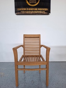 Ensemble de salle à manger d'extérieur en bois de teck, table rectangulaire 10 places avec chaises, mobilier de jardin méditerranéen résistant aux intempéries - Product Image 3