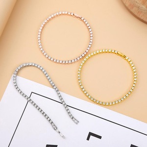 Bracelet à breloques en argent 925 et moissanite, fait main, très demandé, pour un usage quotidien luxueux, bijoux fins, cadeau unisexe disponible - Product Image 3
