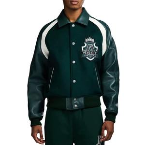 Veste en cuir Avirex personnalisée de haute qualité pour hommes, vêtements d'hiver, vestes universitaires en cuir Avirex, meilleure fabrication, marque personnalisée - Product Image 3