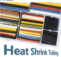 Tube thermorétractable 24/6 mm, rapport 4:1, manchon isolant en PE, haute température, longueur 2 m, sans halogène, pour canne à pêche