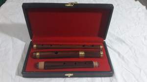 Flauta de Madera Profesional GNG IMPEX, Instrumento de Viento de 4 Piezas, con Estuche Protector de Terciopelo Interior, Modelo GNG-F-1000 para Música Folclórica - Product Image 6