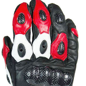Gants de moto en cuir véritable pour écran tactile, gants de course pour hommes, gants de moto et de cyclisme en cuir pour hommes - Product Image 6