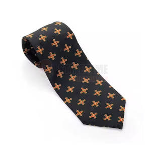 Corbata Masónica Clásica Formal con Superficie Lisa y Patrón Detallado para Eventos Especiales - Product Image 4