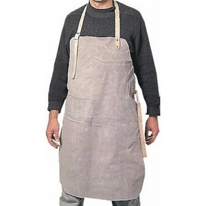 Tablier en cuir de style classique, durable pour une utilisation quotidienne en cuisine, avec poches - Product Image 1