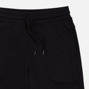 Pantalones Deportivos para Hombre, Negros, de Poliéster Ligero, Antipilling, de Color Sólido, con Cintura Elástica, Cordón Ajustable y Bolsillos Laterales, para Otoño - Product Image 5
