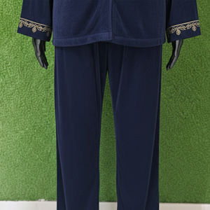 Conjunto de pijama de invierno OEM para mujer, 2 piezas, ropa de dormir transpirable, gruesa y cálida, pijamas para damas, ropa de dormir para chicas - Product Image 6