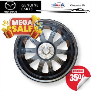 9965B57080 Jante de voiture en alliage d'aluminium 18x7J Offset 45 Charbon 10 rayons pour Ford Mazda 3 SkyActiv BR, BP Pièce d'origine - Product Image 3