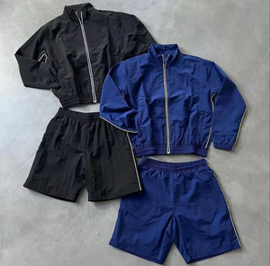 Chándal Deportivo Personalizado de Poliéster, Estilo Urbano, Ecológico, Ligero, Impermeable, para Hombre y Mujer - Product Image 4