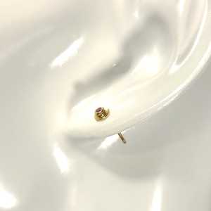 Boucles d'oreilles en rubis naturel, argent sterling 925, plaqué or 14 carats, facettées, sans nickel, bijoux minimalistes pour femmes - Product Image 3