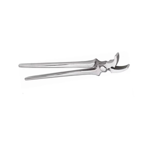 Clincheur de sabot de cheval en acier inoxydable allemand de qualité supérieure, à bec courbé, robuste, réutilisable, équipement vétérinaire pour fermeur - Product Image 6