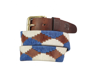 Cinturón ecuestre de piel auténtica Polo Argentina - Product Image 4