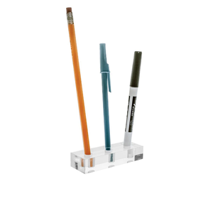 Clear Acrylic Pen Holder Acrylic Desktop Drawer Organizer Student Pen Holder & Stationery Acrylic Pen Holder - Product Image 1