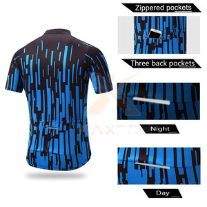 Uniforme de cyclisme léger imprimé en polyester et élasthanne respirant de haute qualité et durable, unisexe - Product Image 6