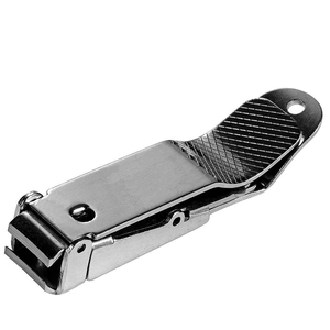 Herramienta Profesional para Uñas de Acero Inoxidable con Logotipo Personalizado al por Mayor, Mango Texturizado Antideslizante, Apertura de Mandíbula Ancha y Recta, Alta Calidad - Product Image 2