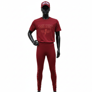 Conjunto Deportivo para Mujer, Camiseta y Leggings, Tela Suave de Poliéster y Spandex, Camiseta 180 GSM, Leggings 220 GSM, Logotipo Personalizado - Product Image 6