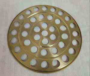 EXCLUSIVE GOLD PVD COATED STAINLESS STEEL HOLY COMMUNION TRAY 44 CUPS LID PREMIUM FINISH HEAVY DUTY CHURCH USE DELUXE GRADE - Product Image 2