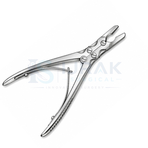 Pince à os chirurgicale manuelle en acier inoxydable, instrument orthopédique réutilisable, certifiée ISO 13485 CE, classe médicale - Product Image 4