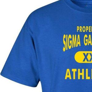 T-shirt unisexe en coton à col rond et manches courtes Sigma Gamma Rho Athletics – Vêtements de sport décontractés pour sororité grecque – Personnalisable - Product Image 4