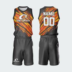 Uniformes de Baloncesto de Poliéster para Deportes, Conjunto de Camiseta y Pantalones Cortos Personalizados con Logotipo Frontal, Secado Rápido, Nuevo Diseño 2026 - Product Image 3
