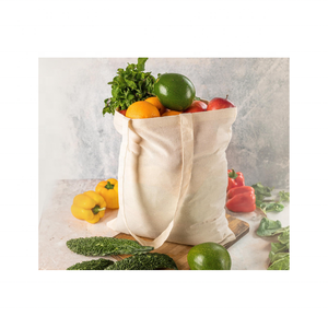 Moda cebra en La Selva 100% algodón al por mayor lona bordada GOTS certificado grande reutilizable respetuoso con el medio ambiente bolsa de viaje - Product Image 4