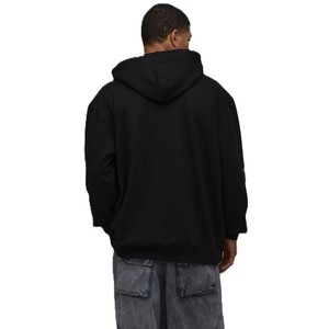 Sudadera con Capucha de Algodón Grueso de Alta Calidad, 100% Algodón, con Diseño Gráfico Personalizado, para Hombre, Estilo Urbano, Oversize, con Logotipo Estampado en Rosa - Product Image 3