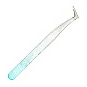 แหนบตัดขนตาสแตนเลสคุณภาพสูง Morje Surgical ปรับแต่งได้ ปลายเรียบ ด้ามจับไล่เฉดสีน้ำเงิน รุ่น MS-ET-0007 - Product Image 5