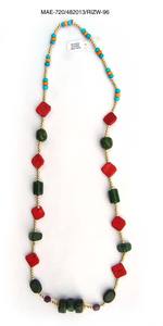 Collar de cuentas de colores, rosario islámico, joyería religiosa unisex, cuentas redondas multicolor, collares largos a precio de mayoreo - Product Image 4