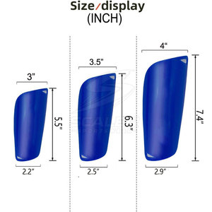 สนับแข้งฟุตบอลแบบมีแผ่นรองรับแรงกระแทกและบุนุ่มสำหรับผู้เล่นทุกระดับบนสนาม - Product Image 5
