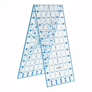 colors acrylic ruler, rectangle acrylic red