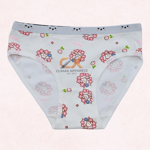 กางเกงในสตรีเอวสูงพิมพ์ลายตามสั่งขายส่ง แบรนด์ส่วนตัว ผ้าฝ้ายผสมสแปนเด็กซ์ ผู้ผลิตโดยตรงแบบ OEM - Product Image 4