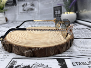 Gafas de Sol con Lentes Degradadas Sin Montura, con Diamantes Moissanite, Gafas de Lujo para Hombre y Mujer, Estilo Hip Hop, Regalo de Diseñador - Product Image 3