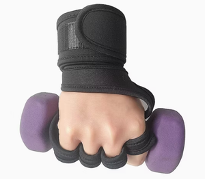 Gants de fitness respirants en maille à demi-doigts avec sangle de poignet réglable pour la musculation en salle de sport, gants d'entraînement unisexes - Product Image 6