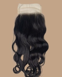 Peluca de Cabello Humano Remy con Cierre de Encaje Transparente de Calidad de Exportación, Sin Enredos, Textura Suave, Para Uso Estético Femenino, En Venta - Product Image 3