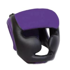 High Quality Unisex Customized PU Breathable Round Head Guard for Boxing & Taekwondo Sports Protective Wear - Product Image 2