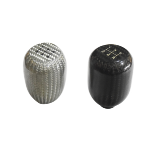 Poignée de levier de vitesses manuelle universelle D1SPEC en fibre de carbone véritable noire, accessoire de tuning intérieur pour voiture de course - Product Image 2