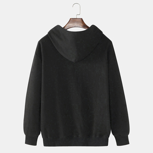 Sudaderas con Capucha de Forro Polar Térmico 100% Algodón para Hombre, Más Vendidas, con Logotipo Personalizado, Estilo Urbano, al por Mayor, Lisas - Product Image 2