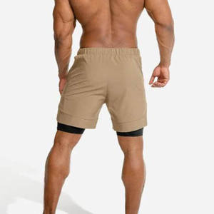Shorts d'entraînement antibactériens pour hommes, tissu résistant aux odeurs, tenue de sport haute performance pour la salle de sport et l'entraînement - Product Image 5