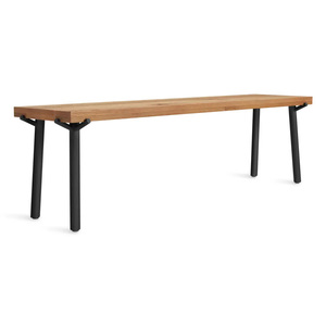 Banc au design minimaliste en teck de haute qualité pour l'extérieur, idéal pour la maison, les bars, les pubs, les cafés et les restaurants. - Product Image 1