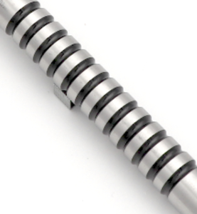 Proximator Bernard Straight 4mm à extrémité unique, ligne noire, instrument d'extraction dentaire en acier inoxydable chirurgical, ligature parodontale - Product Image 3