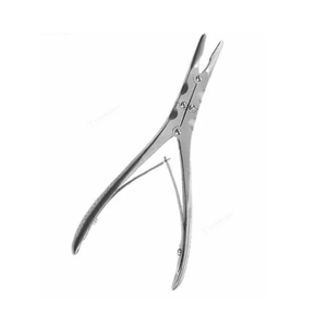 Rongeur à os Beyer de qualité supérieure, droit, double action, 7 pouces, pour chirurgie orthopédique, en acier allemand, instrument de classe II CE ISO - Product Image 1