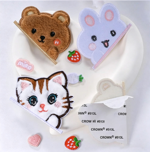 Custom Embroidered Applique Patches Iron On Clothing <b>Badges</b> Cotton Fabric Designs for Jackets Hats Bags Backpacks Jeans Gifts - Product Image 1