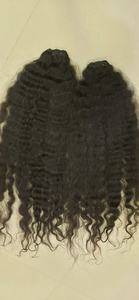 Extensiones de pelo humano Remy de doble trama alineada a máquina de ondas corporales de 20-30 pulgadas, sensación suave, indio crudo, recién llegado - Product Image 2